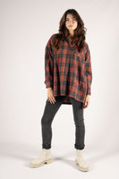 Aspen Plaid Top