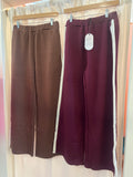 Fall 2025 Pierre Scuba Modal Racing Stripe Trouser