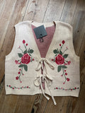 Rose Sweater Vest