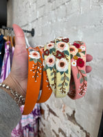 Amelia 3D Floral Embroidered Headband