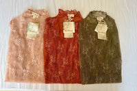 Mesh Layering Top - Rose Pink