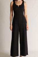 Pierre Black Tie Jumpsuit