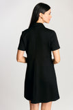 Pierre Butter Scuba Modal Quarter Zip Dress