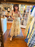 Floral Smocked Midi Dress