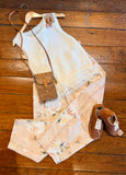 Vintage Rose Print Jeans