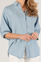 Delilah Tencel Buttondown