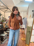 Suede Tie Vest