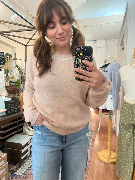 Jeweled Sweater
