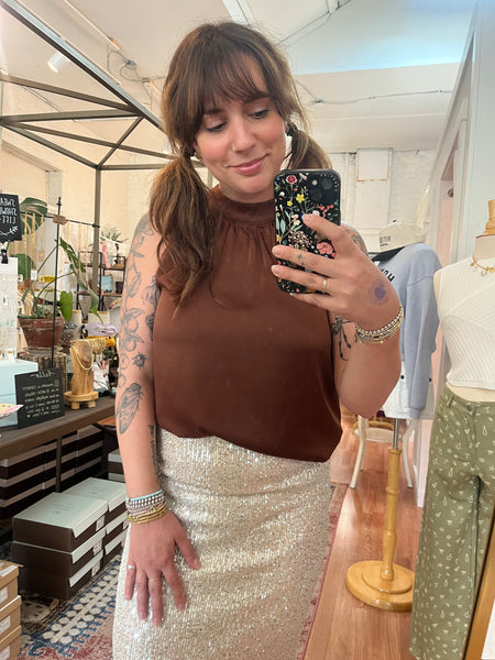 Celeste Silky Top