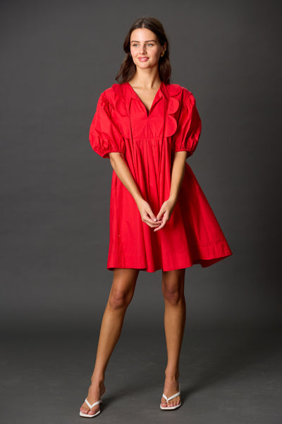 Meggie Poplin Dress