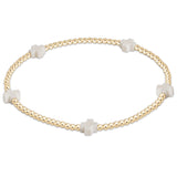 enewton | Small Signature Cross Bracelet (multiple colors)