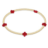 enewton | Small Signature Cross Bracelet (multiple colors)