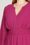 Curvy Beckett Berry Dress
