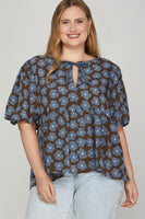 Curvy Leila Blouse