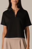 Pierre Quarter Zip Tee