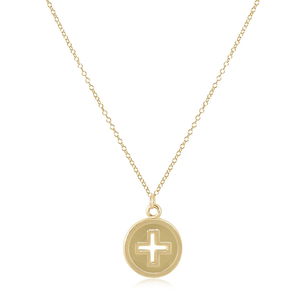 enewton | Signature Cross Disc Necklace