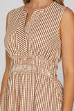 Macie Gingham Dress