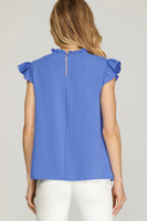 Kerry Ann Ruffle Tank