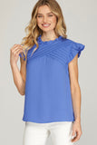 Kerry Ann Ruffle Tank