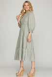 Beth Smocked Dress