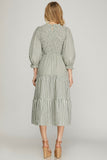 Beth Smocked Dress