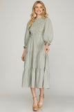 Beth Smocked Dress