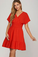 Cara Dolman Sleeve Mini Dress