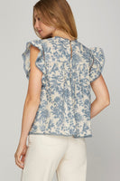 Carly Ruffle Tank
