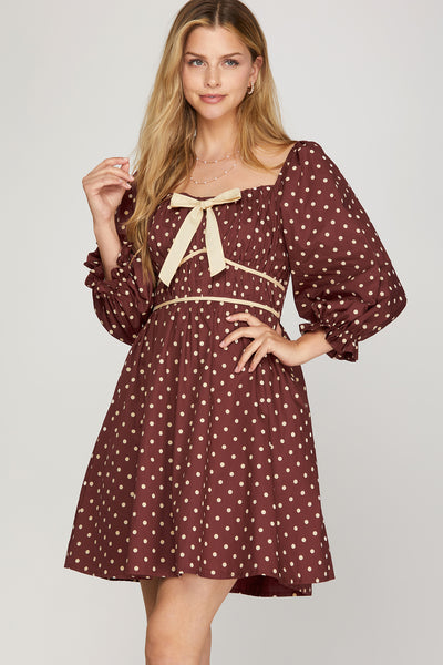 Mindy Polka Dot Dress