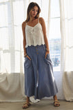 Essential Cotton Gauze Washed Pants