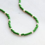 Handmade | Kelly Green Beaded Necklace
