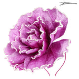 Flower Bloom Fascinator (Red, Black, Green, Lavender, Pink)