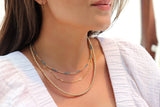 Jane Adjustable 14K Gold Filled Classic Gold Beaded Necklace
