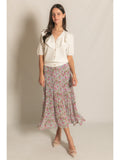 Chiffon Pleated Skirt