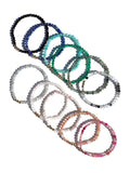 Gemma II Handmade Semiprecious 4mm Gemstone Stretch Bracelet