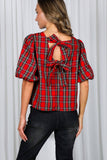 Holly Jolly Bow Blouse