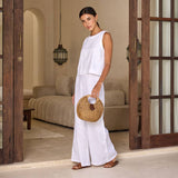 Rattan Orb Handbag