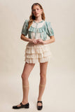 Stevie Ruffle Skort