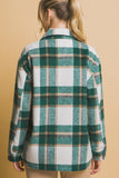 Love Tree Plaid Button Up Shacket (Website Exclusive)