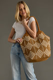 Brown & Cream Tote