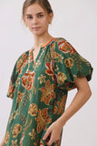 Sally Printed Mini Dress