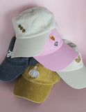 Garlic Embroidered Hat