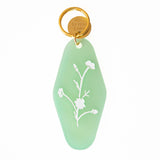 Wildflowers Acrylic Motel Key Chain