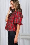 Holly Jolly Bow Blouse