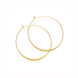 1.5" Classic Hoop Earrings