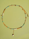 18K Handmade  Bohemian Beaded Stack Necklaces