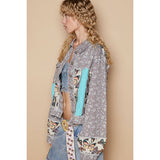 Kayla Vintage Butterfly Denim Jacket