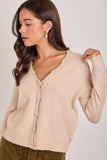 Essential Lace Trimmed Cardi