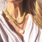 Handmade | Islands Stone Candy Beaded Necklace