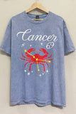 Cancer Zodiac Mineral Tee (Due in April 3)